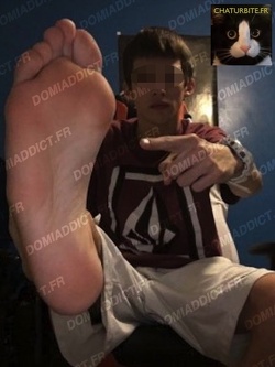 Bogoss Fétichiste des pieds