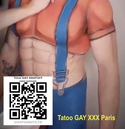Tatouage sur pénis et anus Paris